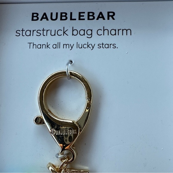 BAUBLEBAR Starstruck Bag Charm Key Chain BRAND NEW - Picture 4 of 4